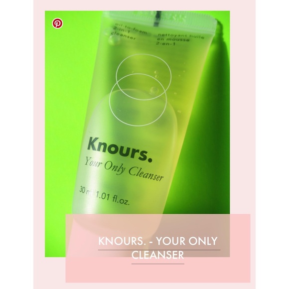 Knours Other - FREE w/$25 Order 𖦹 new Knours Beauty ㋛ Your Only Facial Cleanser ㋛ Oil Foam ㋛
